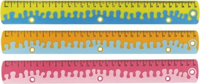 Obrázek produktu pro Keyroad Pravítko 30 cm, Coral - mix motivů