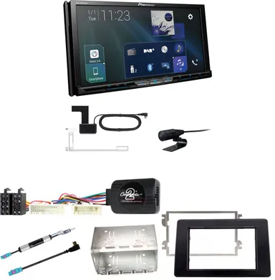Produktbild von Pioneer AVH-Z9200DAB MP3 Bluetooth CarPlay Einbauset für Nissan NV400 ab 2019