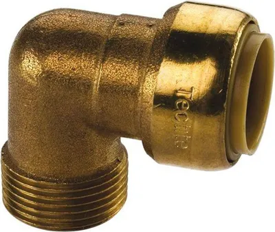 Produktbild von Kupfer Steckfitting Tectite Übergangswinkel Außengewinde 90° 18 mm - 1/2' DVGW