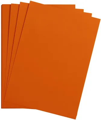 Immagine prodotto di Clairefontaine 97355C Carta colorata rosso-arancione A4, 25 fogli, 120 g/m²