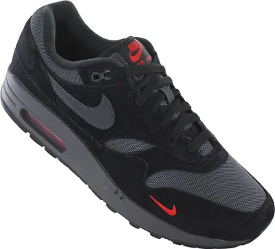 Produktbild von Nike Air Max 1 Bred - Herren Sneakers Schuhe Schwarz-Grau FV6910-001 , Größe: EU 43 US 9.5