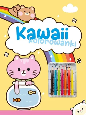 Productafbeelding van Kawaii Kolorowanka Książeczka dla dzieci - praca zbiorowa