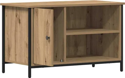 Zdjęcie produktu dla Szafka pod telewizor vidaXL, dąb Artisan, 80 x 40 x 50 cm, materiał drewnopochodny