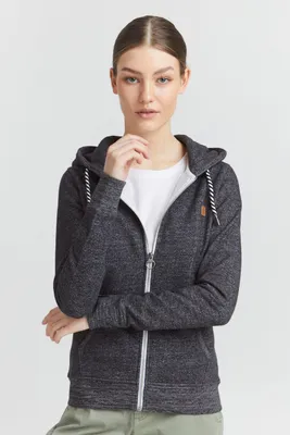 Produktbild von OXMO OXCelia Damen Sweatjacke Kapuzenjacke Hoodie mit Kapuze
