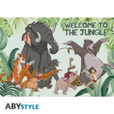 Produktbild von Disney Poster: Dscungelbuch - Welcome to the Jungle (61 x 91,5 cm)