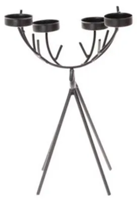Produktbild von Hbx Natural Living Teelichthalter Rentier 19x15xh30cm