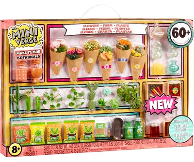 Obrázok produktu pre Miniverse Make It Mini Botanicals, 8 rok / roky, Viacfarebný, Plast