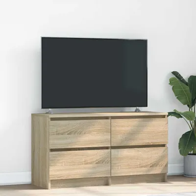 Produktbild von Möbel TV-Schrank Sonoma-Eiche 100x35x54 cm Holzwerkstoff - TV-Schränke &47697