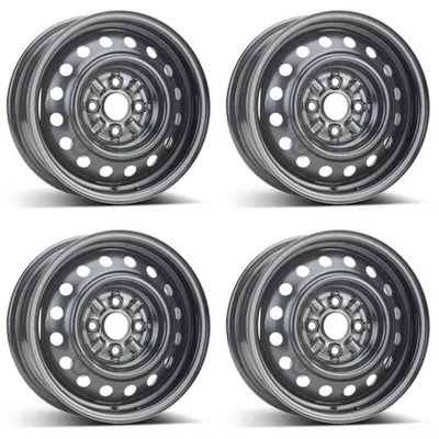 Productafbeelding van 4 stalen velgen, 5.5Jx14 inch, ET45, 4x100 boutgaten, geschikt voor Toyota Yaris. (Set van 4)