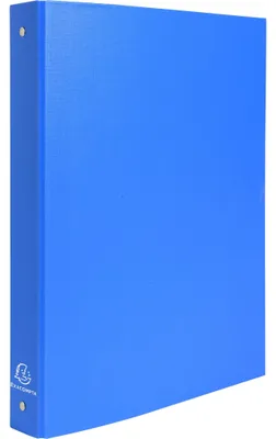 Produktbild von Exacompta 20x Ringbuch PP 18mm 4Ring 30mm Rücken 40mm 32x26cm A4 Hellblau 51471E