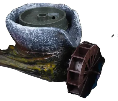 Obrázok produktu pre Stolová fontána, živicový materiál, výška 30 cm, objem 1,5 litra, vek 14+, ideálna do interiéru