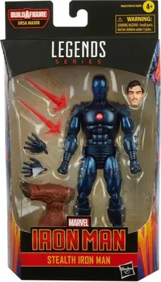 Obrázok produktu pre Marvel Legends Series Stealth Iron Man, 4 rok / roky, Modrá, Plast