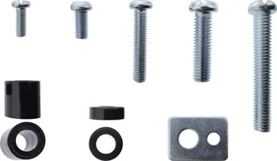Produktbild von InLine Schraubenset 40-teilig für TV-Wandhalterung, Montageset, Wand, Zink, 220 g, 40 Stück(e), 95 mm