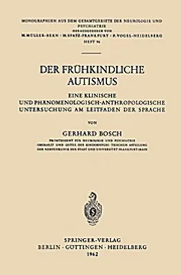 Produktbild von Der Frühkindliche Autismus