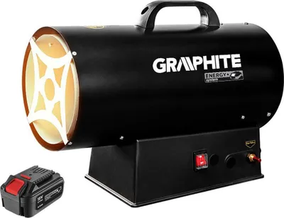 Produktbild von Akku Gasheizgebläse 30 kW, 18 V Energy+, ohne Akku 500 m³/h Luftstrom