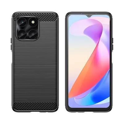 Produktbild von Carbon Case für Honor X6a - Schwarz