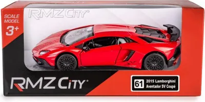 Image de Modèle RMZ Lambo Aventador LP-750-4 rouge K-869 18690