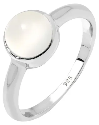 Produktbild von Elli Ring Damen Elegant mit Mondstein in 925 Sterling Silber