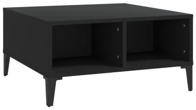 Produktbild von vidaXL Couchtisch Schwarz 60x60x30 cm Holzwerkstoff