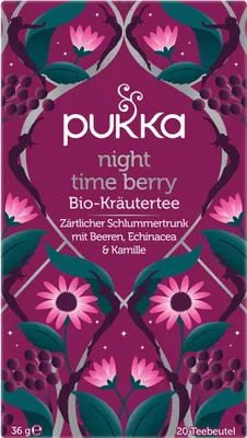Produktbild von Night Time - Berry 20 Beutel 36g