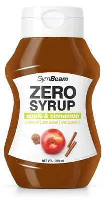 Produktbild von GymBeam - ZERO SYRUP Apfel & Zimt, 350 ml
