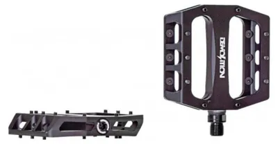 Image de Pédales Demolition Trooper CNC aluminium 9/16" blanc CNC aluminium