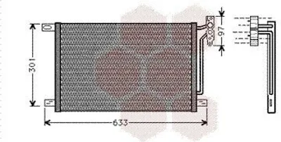 Produktbild von VAN WEZEL 06005215 Kondensator Klimaanlage Klimakondensator für BMW 3 Limousine (E46)