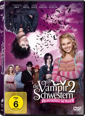 Obrázok produktu pre Die Vampirschwestern 2 - Fledermäuse im Bauch