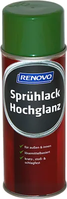 Produktbild von 400ml Renovo Sprühlack hochglänzend Laubgrün 6002
