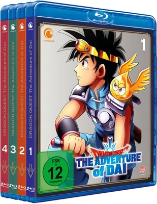Produktbild von Dragon Quest - The Adventure of Dai - Staffel 1 - Bundle - Vol.1-4 - Blu-Ray