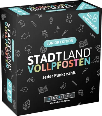 Produktbild von StADT LAND VOLLPFOSTEN Kartenspiel Junio
