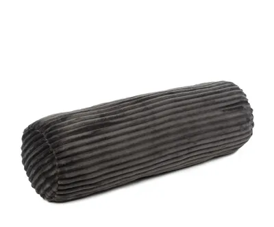 Produktbild von Gözze Kissenrolle Cord Optik mit Füllung 70 x 22 cm anthrazit