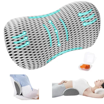 Productafbeelding van Omgoods - Ergonomisch Lendenkussen van Geheugenschuim