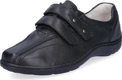 Obrázek produktu pro Waldläufer dámská kožená obuv na suchý zip černá 9.5