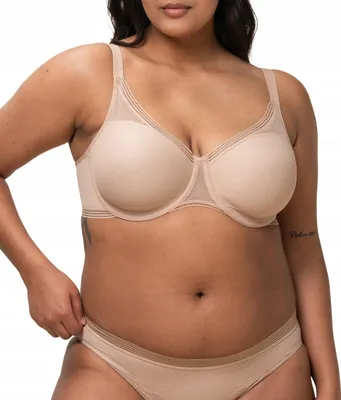 Zdjęcie produktu dla Triumph Infinite Sensation, Minimizer, Beżowy, Monochromatyczny, Smooth Skin, Damski, Zapięcie z tyłu
