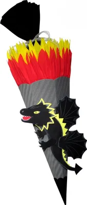 Produktbild von Schultüte Bastelset Schwarzer Drache von Prell