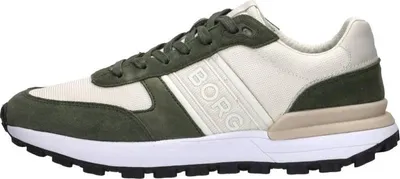 Image de Bjorn Borg R2400 SUE M  Sneakers Laag - Groen - Maat 41