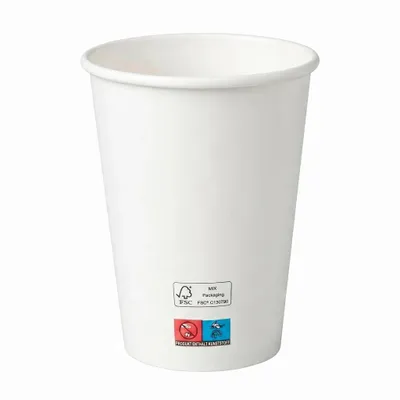 Produktbild von Kaffeebecher To Go aus Pappe 12 oz/400ml | 1000 Stück, Einweg Trinkbecher für Kaffee, Tee & Heißgetränke
