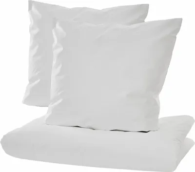 Produktbild von Ibena Bedfine Astana Allergieschutzbezüge 200x220 cm, Kissen 80x80 cm - Schutzbezug weiß, Encasing aus Polyester