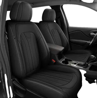 Productafbeelding van Autostoelhoezen, complete set, met verwarmingsoptie, zwart