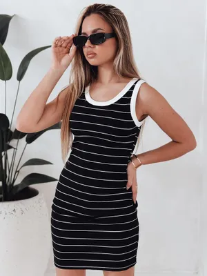Obrázok produktu pre Dstreet Dámske mini šaty PREFAB čierna L/XL