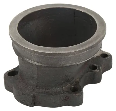 Imagen del producto de Adaptador de escape para turbocompresor, compatible con turbos Garrett de estilo T25, T28, GT25 y GT28, con 3 a 8 pernos, fabricado en aleación de acero