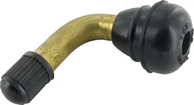 Immagine prodotto di Valvola per pneumatici Motoforce, curva, nera