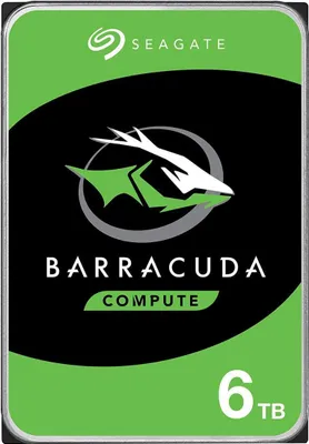Image de Seagate Barracuda ST6000DMA03, 6 TB, 5400 RPM, 256 Mo, 3.5", Serial ATA III