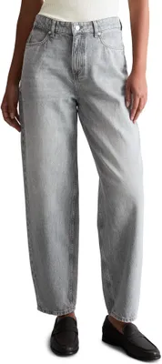 Productafbeelding van Marc O'Polo denim dames jeans, cropped model, relaxed fit, grijs (lichtgrijs, multicolor 08)