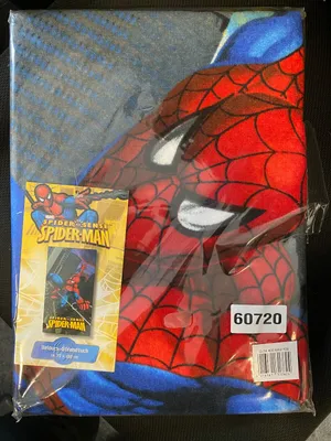 Produktbild von Velourstuch Spiderman, 75 x 150cm