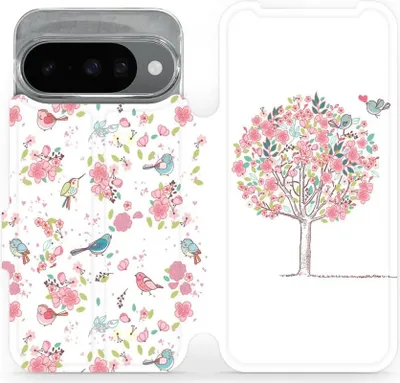 Immagine prodotto di Custodia a libro per Pixel 10, Mobiwear Book, Rosa Hain