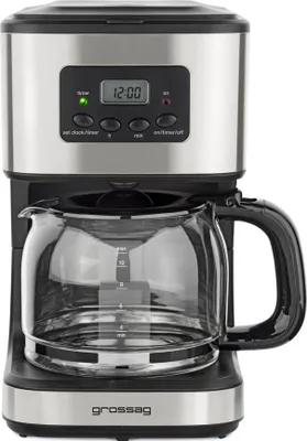 Produktbild von Grossag KA 46.17 Filterkaffeemaschine, Glaskanne, 10 Tassen, Zeitschaltuhr