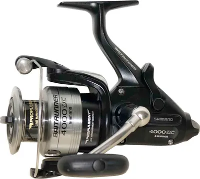 Produktbild von SHIMANO USA Baitrunner Oceanic, 4000, Beidhändig, Freilauf Angelrolle, Frontbremse, BTR4000OC