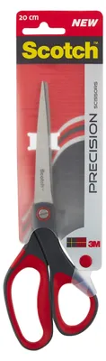 Productafbeelding van Precisiescharen, rood-grijs, 20 cm